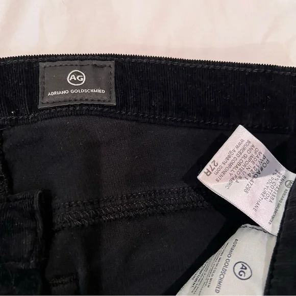 AG the Prima ankle black cords in Size 27R - Picture 6 of 6